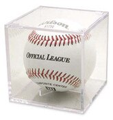 Acrylic Baseball Holder with UV Bar